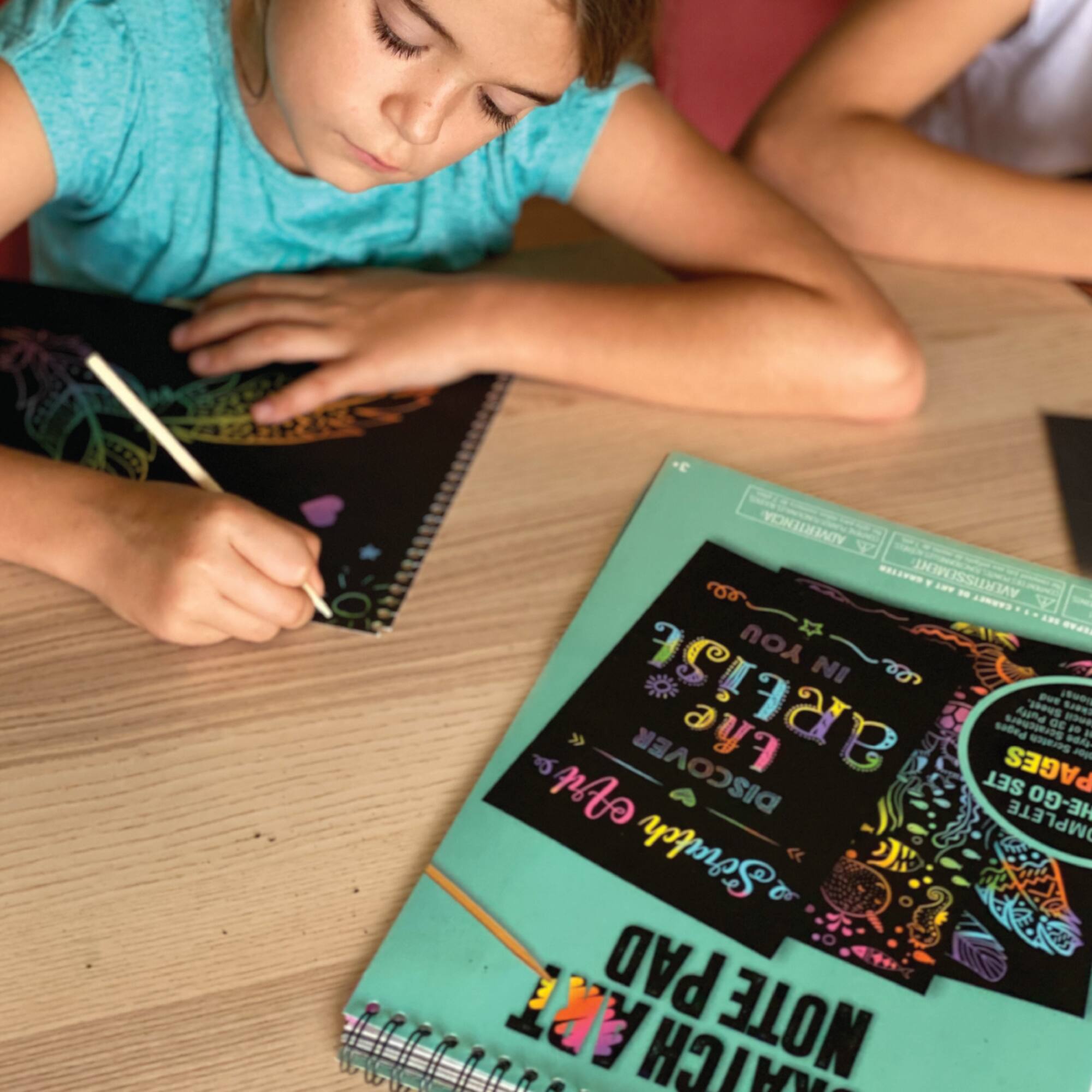 The Bubble Factory Spiral Bound Scratchpad Set